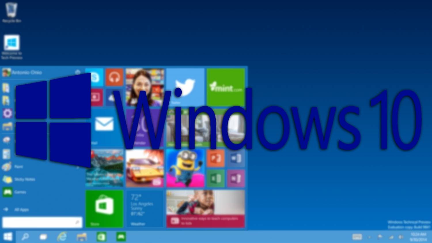 Windows 10 обзор 2015